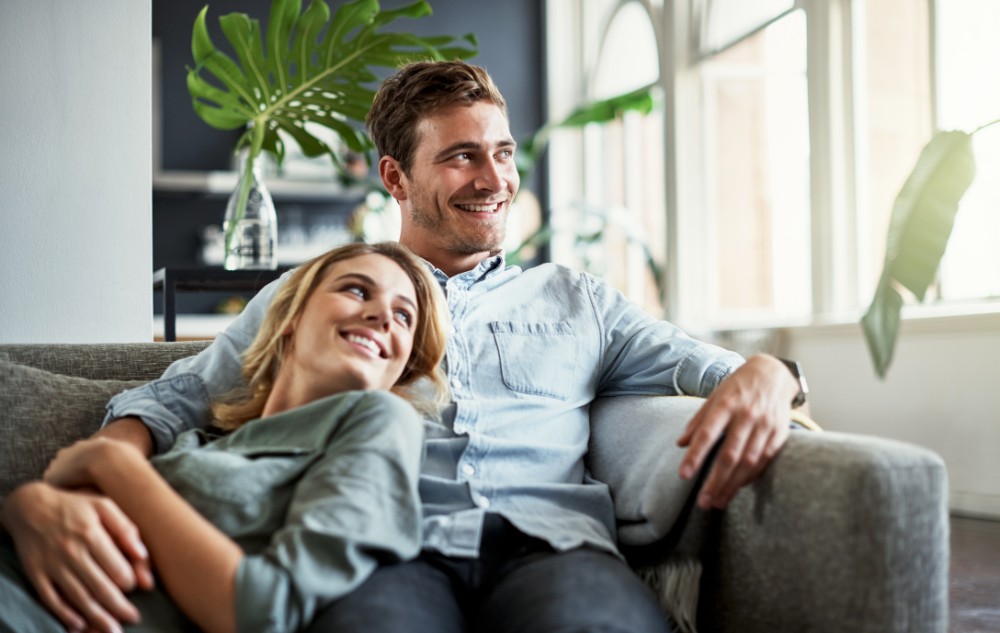 Couple Smiling